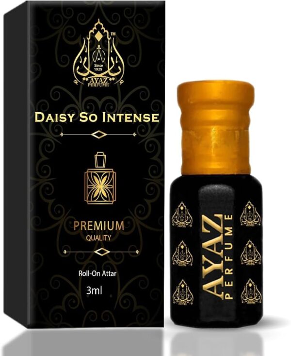 AYAZ Perfume Black Musk | Sophisticated Attar Perfume| Rich, Complex Fragrance For Men | Long-lasting Attar For Men & Women- 3ml