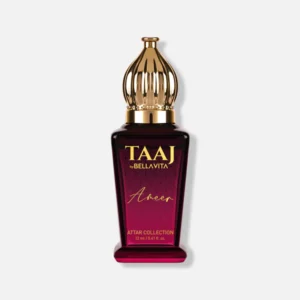 Bella vita organic TAAJ Gold Oud Attar|Unisex Non-Alcoholic Roll-On Attar|With Rose & Oud Notes| Floral Attar  (Agarwood)