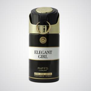 RiiFFS Elegant Girl Premium Imported Deodorant, Fresh & Soothing Fragrance, Long Lasting Body Spray For Women, Made in UAE, 250ml