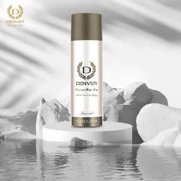 DENVER Imperial Deodorant - 165ML | Long Lasting Deo Body Spray for Men - Image 2